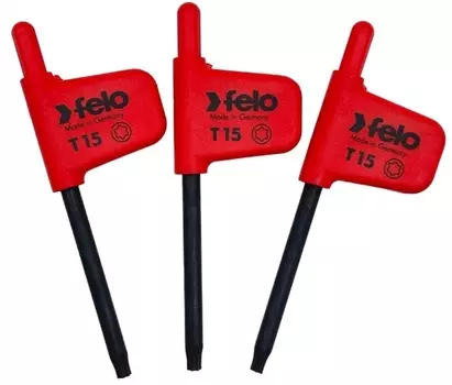 Ключ Felo 34811550 флажковый TX15х43, уп 3ш