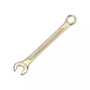 Ключ комбинированный Rexant 12-5805-2 10мм, желтый цинк
