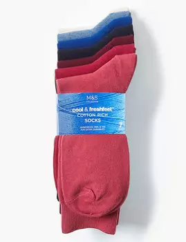 Носки высокие Cool &amp; Fresh™ в ассортименте цветов (7 пар)