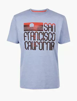Мужская футболка с логотипом San Francisco