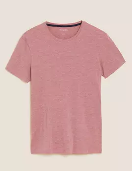 Нательная футболка из хлопковой смеси Supersoft Supima®
