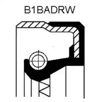 сальник раздат.коробки! 54x68x8\ Audi A1/A3/TT 99>, VW Golf/Passat 97> 01035170B CORTECO