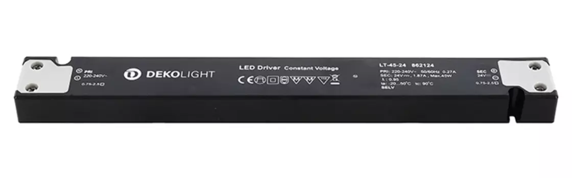 Блок питания Deko-Light LONG-FLAT, LT-45-24 862124