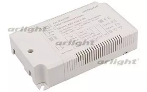 Блок питания ARJ-DALI-40 (40W, 350/500/700/1050mA, DALI, PFC) Arlight 022166