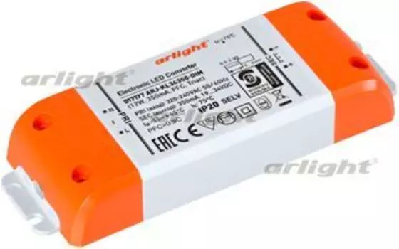 Блок питания ARJ-KL34350-DIM (12W, 350mA, PFC, Triac) Arlight 017177