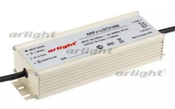 Блок питания ARPJ-LG721400 (100W, 1400mA, PFC) Arlight 015752