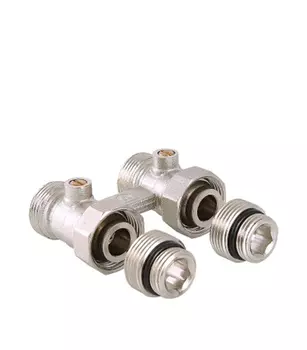 Узел нижнего подключения радиатора комплект Valtec