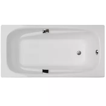 Ванна чугунная Castalia Emma 180х85х42 см с ручками антискольжение
