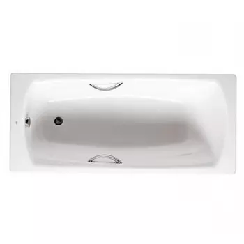 Ванна стальная эмалированная Roca Swing 180х80 см без ручек и ножек
