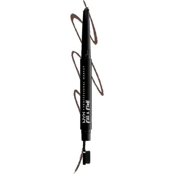 Карандаш для бровей Fill & Fluff Шоколадный карандаш для бровей, Nyx Professional Makeup