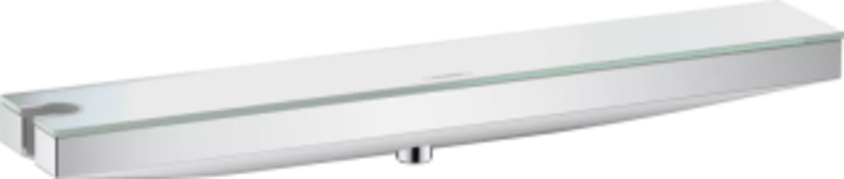 Аксессуар для ванной HansGrohe Fixfit Porter 26843000 Полка с держателем для душа, левый