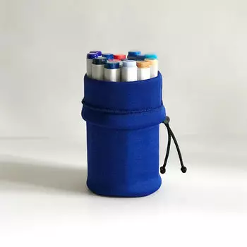 Мешок-пенал для маркеров Maxgoodz "Marker Bag" размер М, синий-электрик
