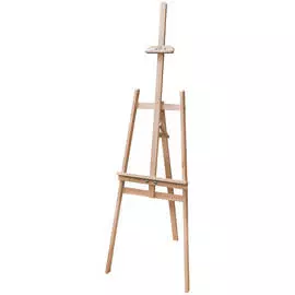 Мольберт напольный Лира с бегунком Гамма "Студия" 50*75*170 см, сосна