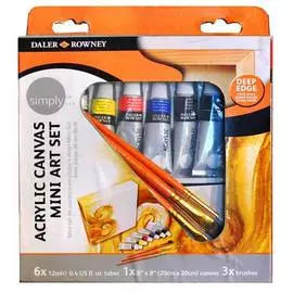 Набор акрила Daler-Rowney "Simply" mini set