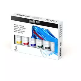 Набор акрила Liquitex "Acrylic classic" 6 цв*59 мл