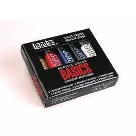 Набор акрила Liquitex "Basics school 01" 5 цв*118 мл