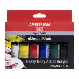 Набор акрила Talens "Amsterdam Expert" 6 цв*20 мл