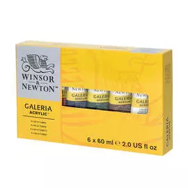 ?Набор акрила Winsor&Newton "Galeria" 6 цв*60 мл в тюбики