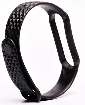 Ремешок для Xiaomi Mi Band 3/4/5, черный (121965)