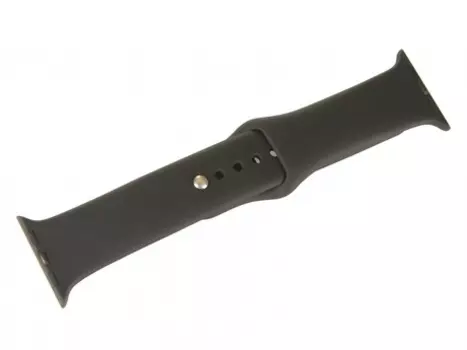 Ремешок mObility для Apple Watch, 38-40 мм, черный (УТ000018883)