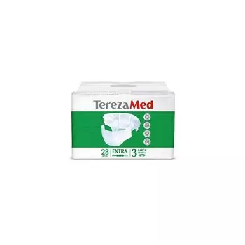 TerezaMed Extra №3 Подгузники для взрослых размер L 28 шт