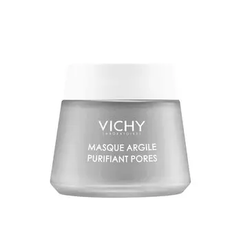 Vichy Mineral Mask Маска для лица минеральная с глиной очищающая поры 75 мл