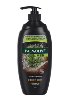 Гель д/душа Palmolive Men Эффект Бани Глубокое Очищение 2 в 1, 750 мл