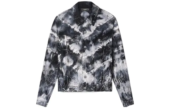 Джинсовая куртка мужская черный Amiri