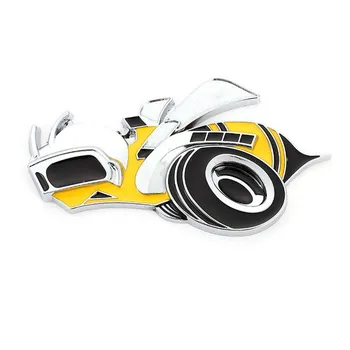 Передняя сторона крыла Super Bee логотип значок наклейка 3D для Dodge Charger Challenger SRT Avenger Magnum Durango Dart RAM автомобиля