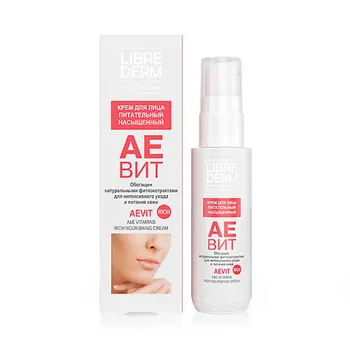 LIBREDERM Крем для лица питательный насыщенный Aevit Rich Nourishing Cream A & E