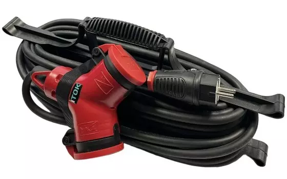 Удлинитель силовой iTOK i-CONNECT-PRO-SUR-PVS-325-2-44-30 тип SUR серии iCONNECT PRO на рамке с заземлением ПВС 3х2,5 мм 2 гнездa IP44 ГОСТ 30 м