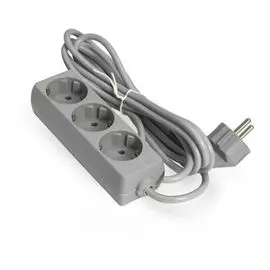 Удлинитель Exegate ECE-3-5G EX285808RUS 3 евророзетки с заземлением, 5м, серый
