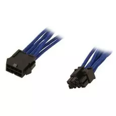 Удлинитель GELID CA-8P-03 8-pin EPS, 30см, индивидуальная оплетка, синий