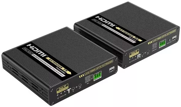 Удлинитель HDMI LENKENG LKV993 4K по оптическому кабелю до 40 км