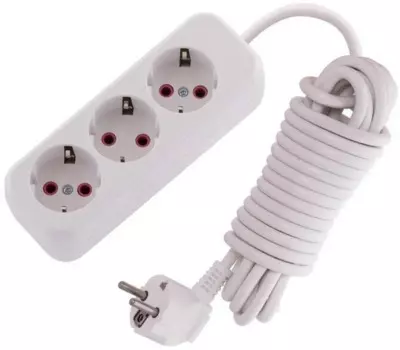 Удлинитель Lezard 720-0305-301 Lila 3х5м с заземл. 16А IP20