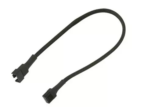Удлинитель Nanoxia NXPWV60 4-pin PWM, 60см, черный