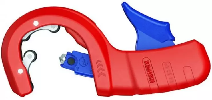 Труборез Knipex KN-902301BK для канализационных пластиковых труб DP50 d32/40/50мм толщина max 2.4мм длина 202мм BK