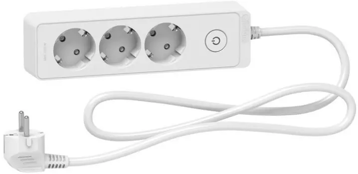Удлинитель Schneider Electric ST9433W 3 розетки 2К+З, кабель 3м белый