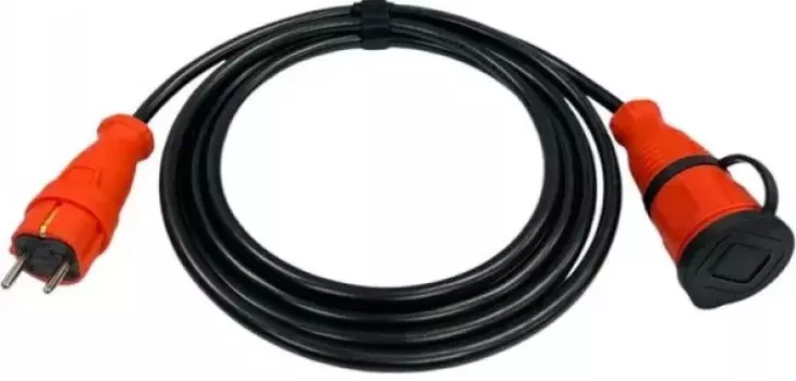 Удлинитель силовой iTOK i-CONNECT-COLOR-SUR-KG-315-1-44-40-ORANGE тип SUR серии iCONNECT COLOR на рамке с заземлением КГтп-ХЛ 3х1,5 мм 1 гнездо IP44 Г