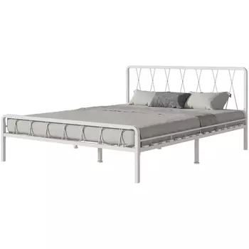 Кровать КМД 18 КЛЭР 140 белый, 101631 Форвард