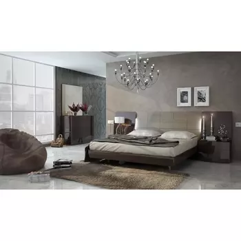 Кровать (160 х200) шоколад Fenicia Mobilario 511 BARCELONA (160*200)