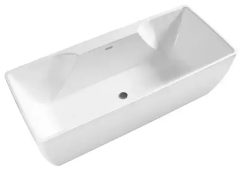Ванна акриловая «Belbagno» BB110 180/76 с ножками без сифона белая