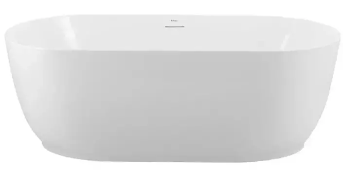 Ванна акриловая «Belbagno» BB413 150/80 с сифоном белая