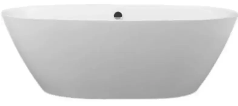 Ванна акриловая «Belbagno» BB68 180/90 с ножками с сифоном белая