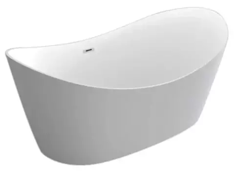 Ванна акриловая «Black & White» SB104 180/80 с сифоном белая