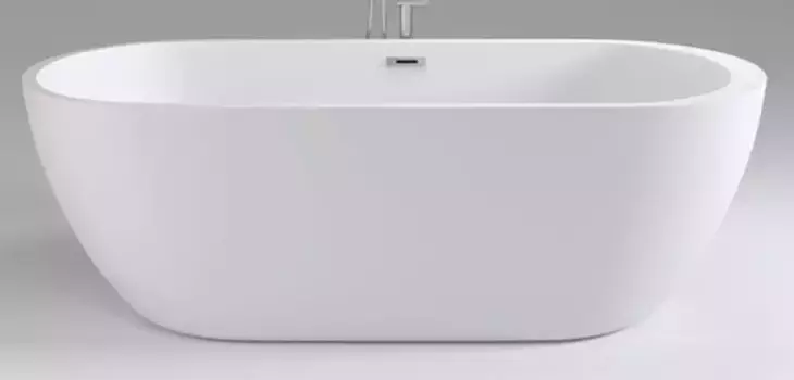 Ванна акриловая «Black & White» SB105 170/80 с сифоном белая
