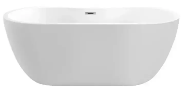 Ванна акриловая «Black & White» SB111 180/75 с сифоном белая