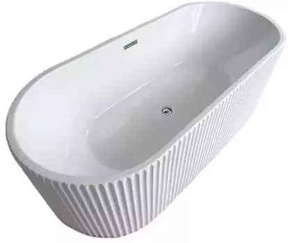 Ванна акриловая «Cerutti» Cerutti SPA 170/75 с каркасом с сифоном белая