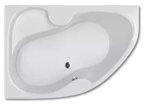 Ванна акриловая «Koller Pool» Montana 150/105 без опор без сифона белая левая