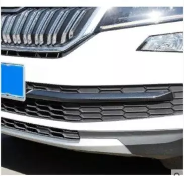 Декоративная накладка на передний бампер Skoda CODIAQ 2017-